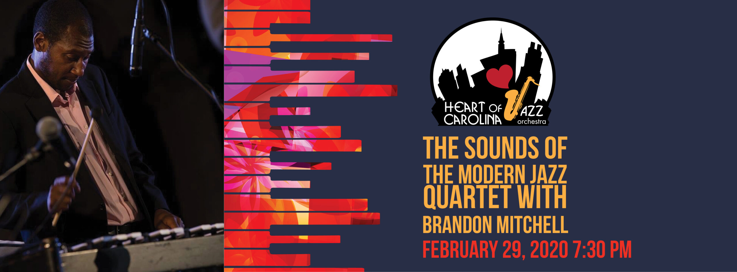 Heart of Carolina Jazz Orchestra The Sounds of the Modern Jazz Quartet with Brandon Mitchell