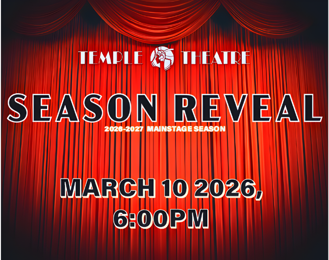 2026-2027 MAINSTAGE SEASON REVEAL AND RAFFLE