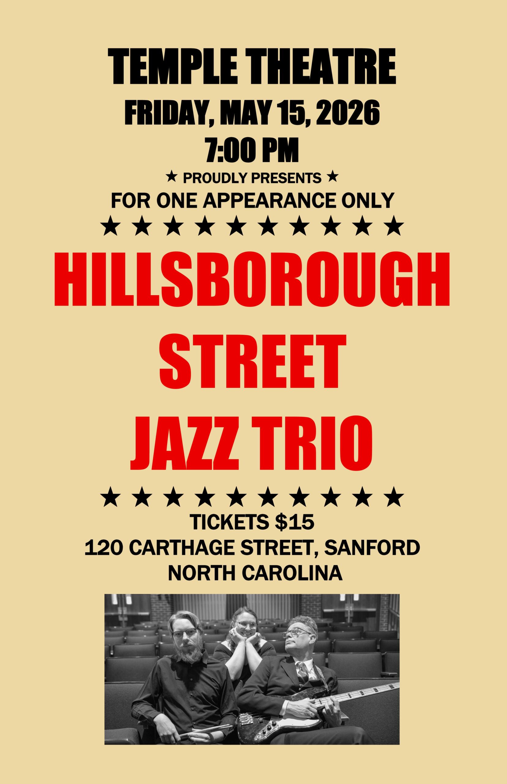 Hillsborough Street Jazz Trio